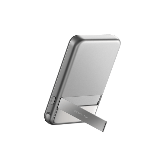 EcoFlow RAPID Magnetic Power Bank 5000mAh - Silver