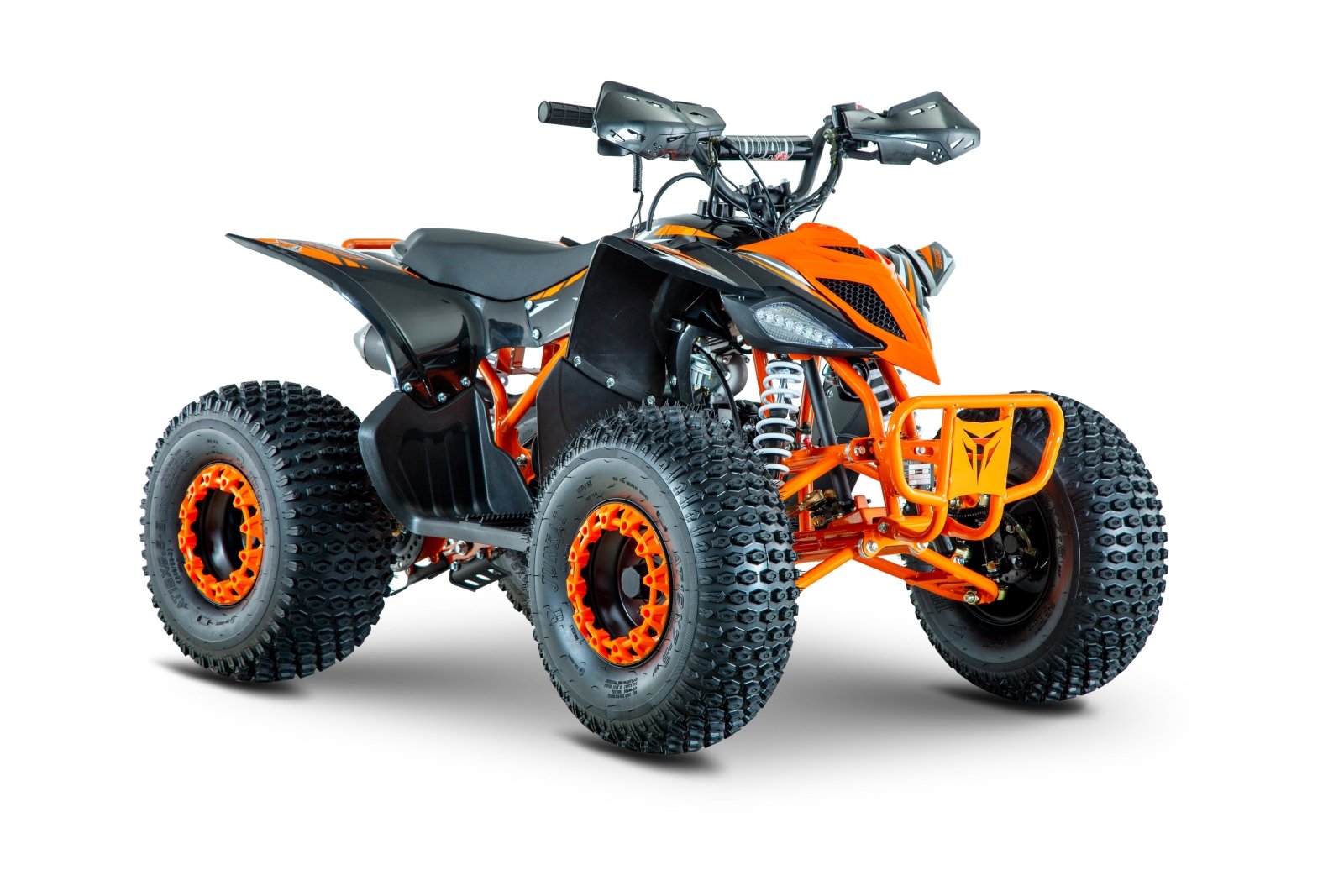 Elite 2026 Sniper 125cc Junior Petrol Quad Bike in Black/Orange | Petrol quad bike