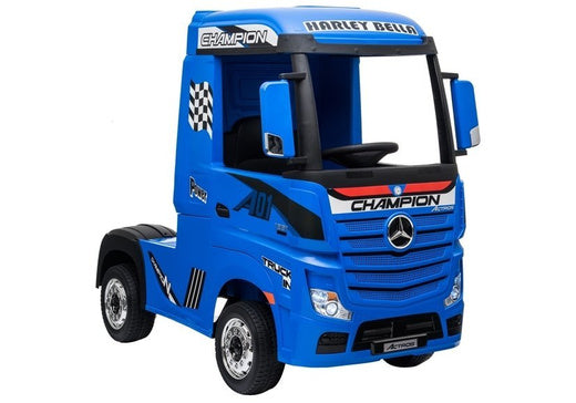 Licensed Mercedes-Benz Actros 24V Electric Ride-On Truck - Blue