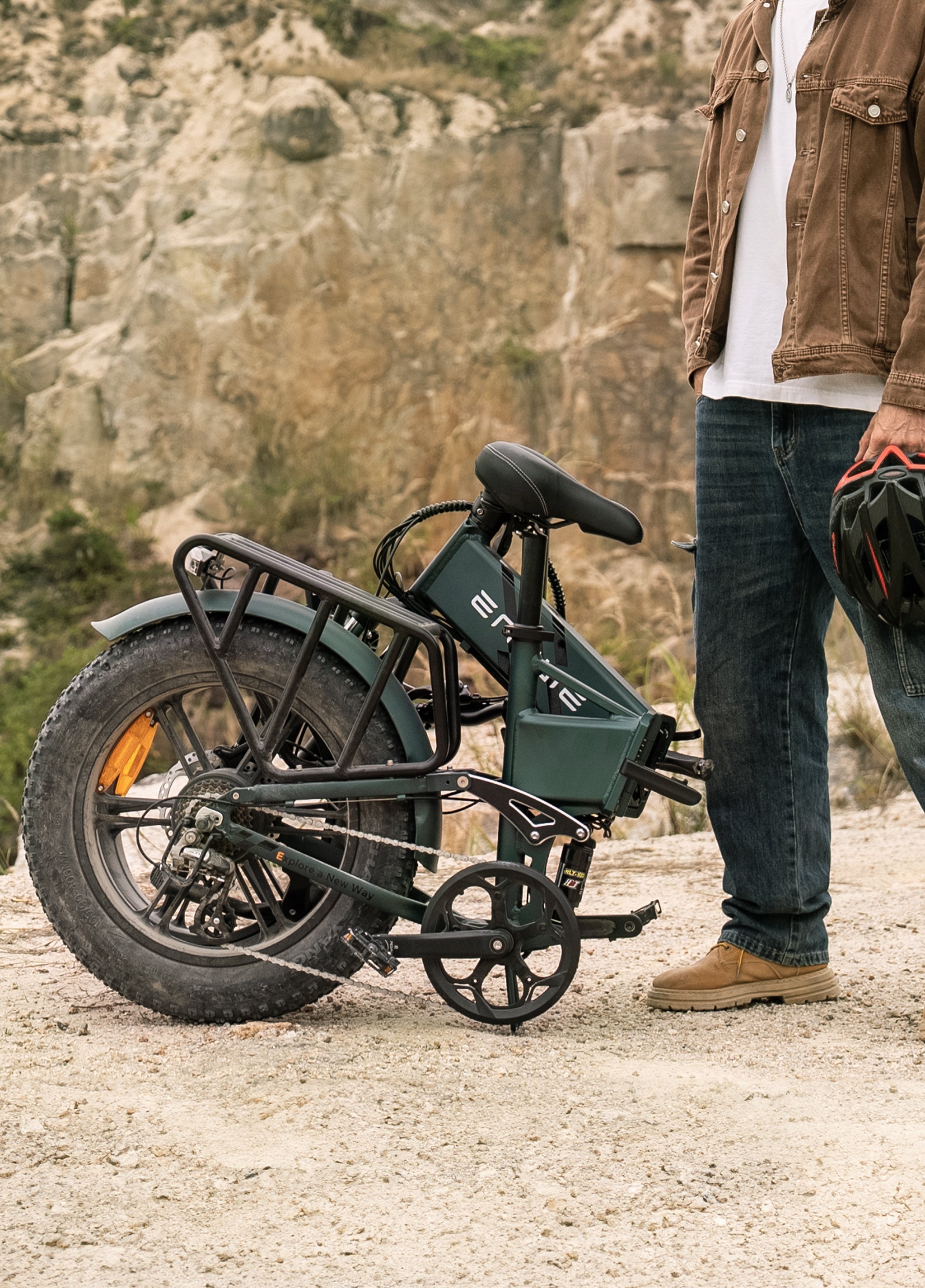 Engwe Engine Pro 2.0 Folding Electric Bike 800W 52V 16Ah