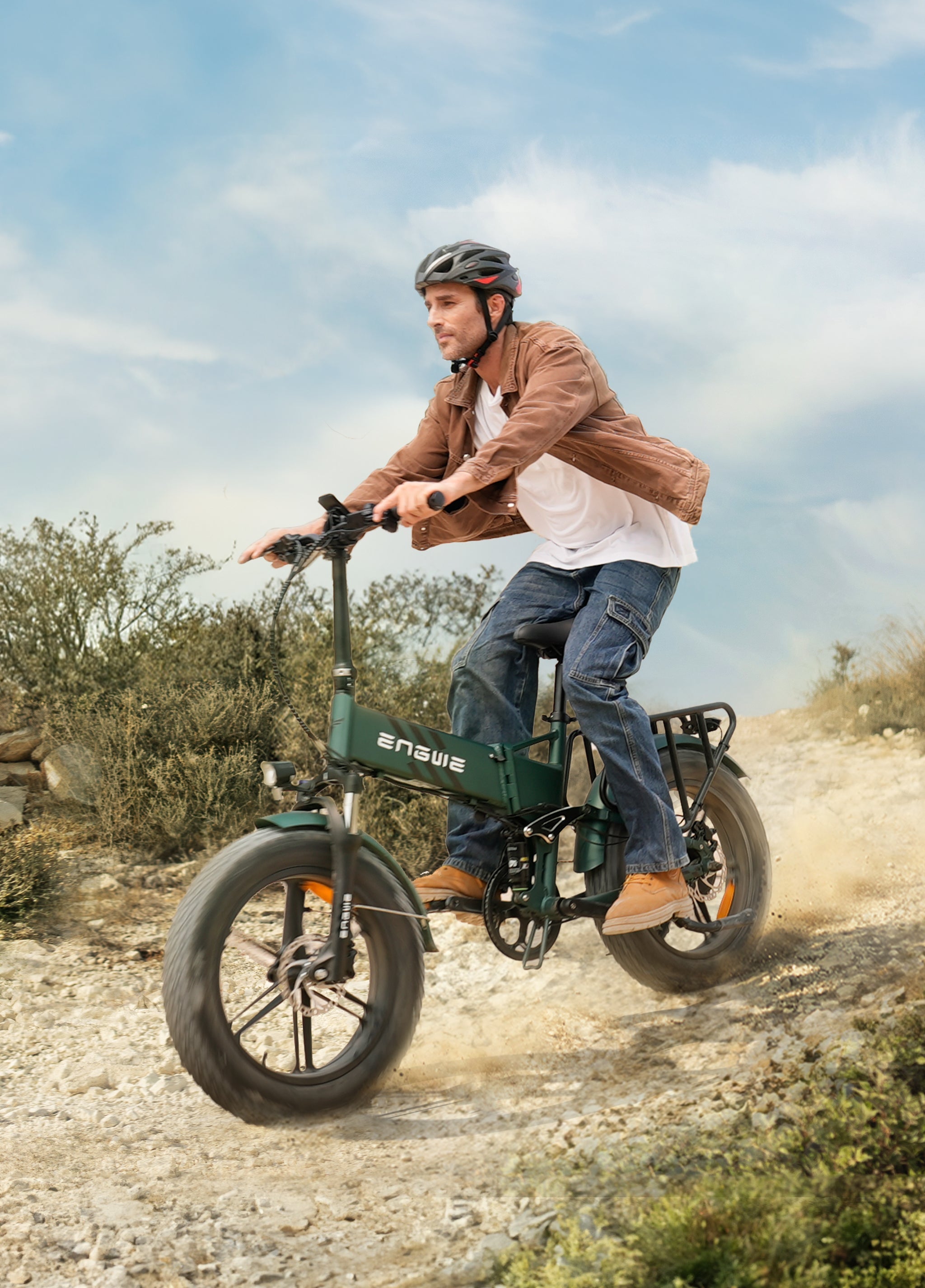 Engwe Engine Pro 2.0 Folding Electric Bike 800W 52V 16Ah