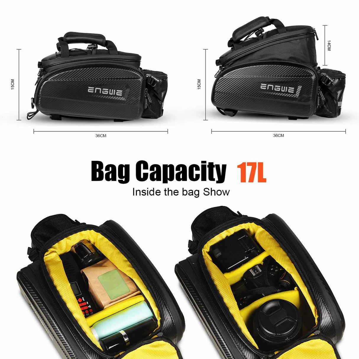 Rack Bag for Engwe Electric Bikes 6