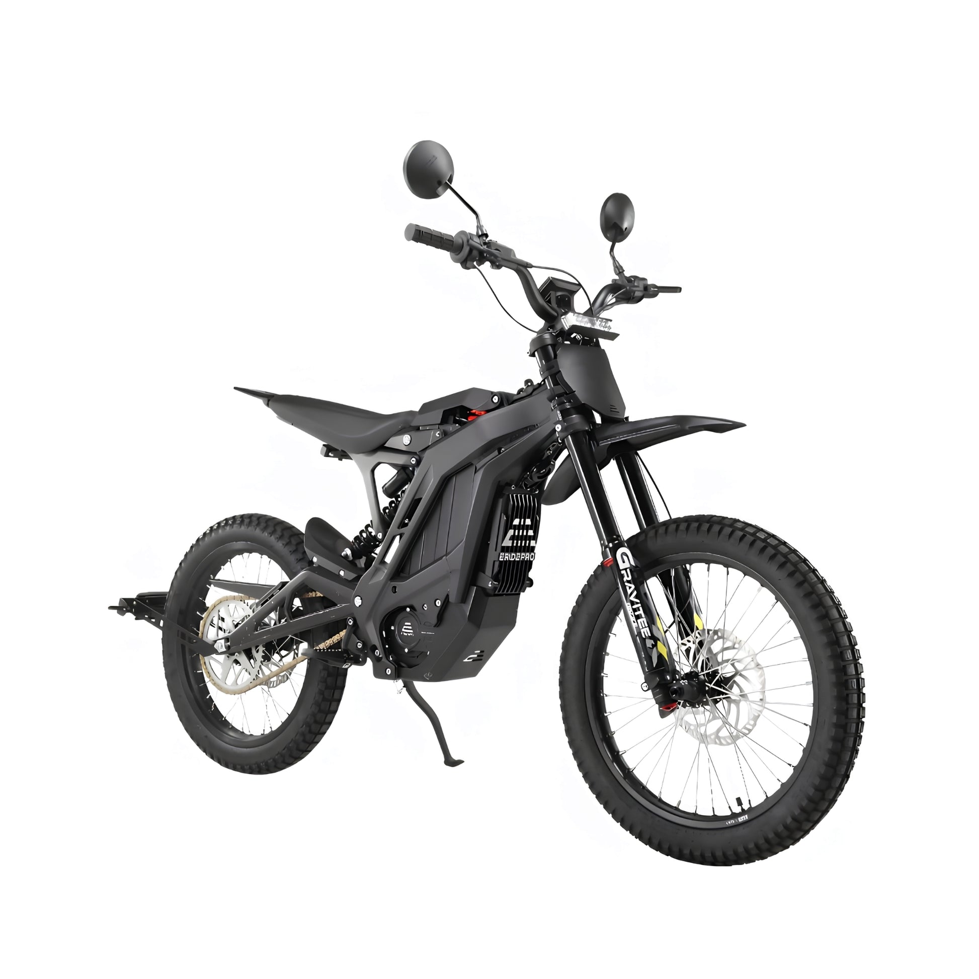 E RIDE PRO SS 2.5 Electric Dirt Bike side and riding detail