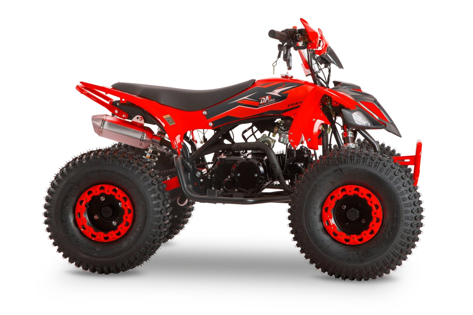 Elite Exhilarator-Pro 150cc Junior & Adult Petrol Quad Bike in Red | Petrol quad bike