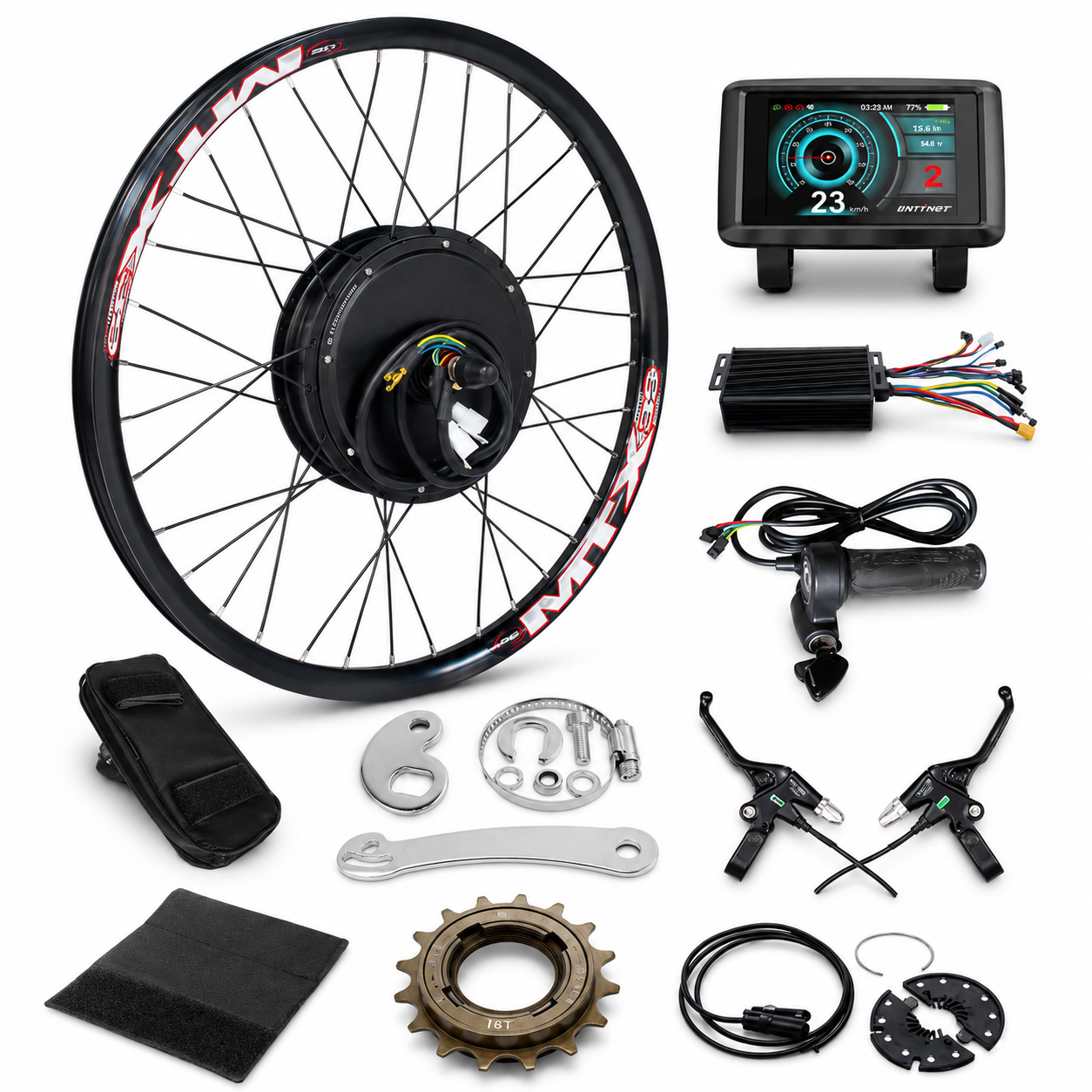 Ncycle 72V 3000W Rear Hub eBike Conversion Kit - product image 1