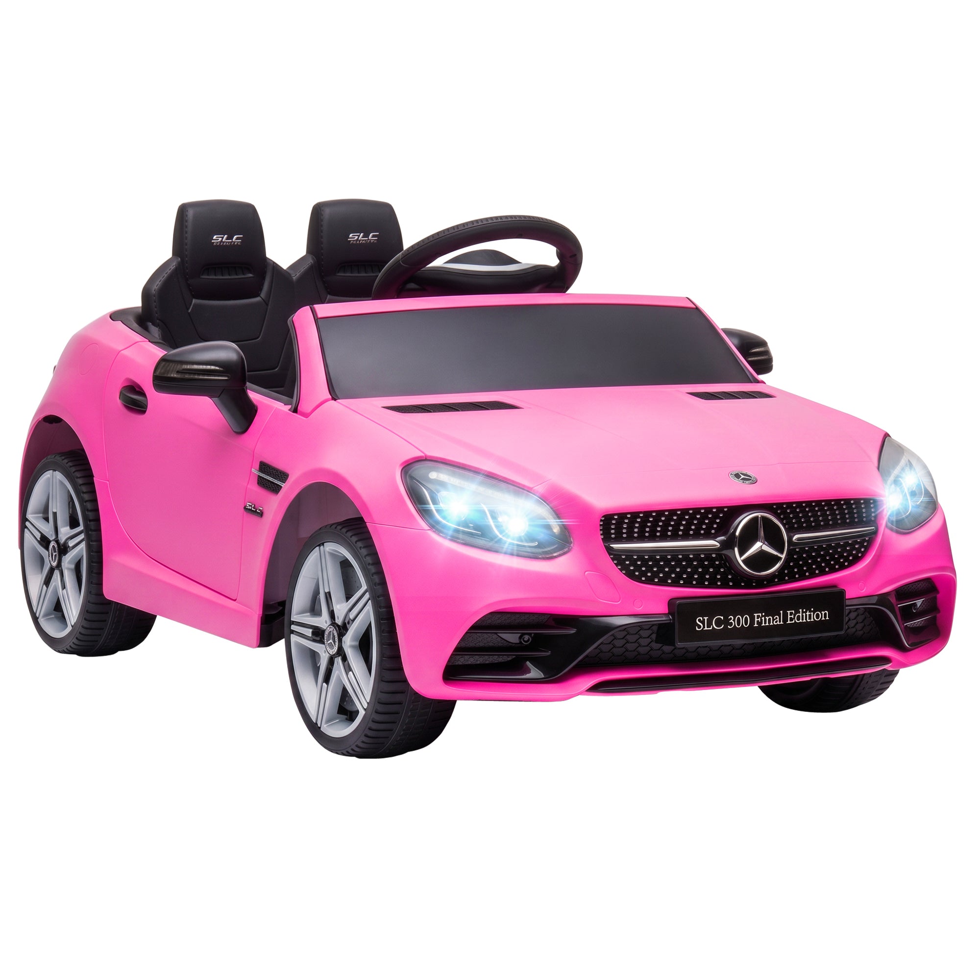 HOMCOM Mercedes-Benz SLC 300 12V Kids Ride-On Car