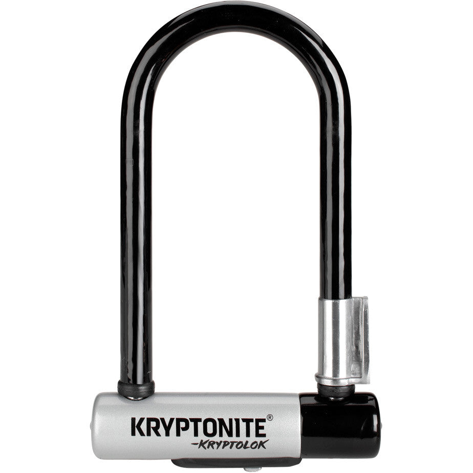 Kryptonite Kryptolok Mini U-Lock with FlexFrame Bracket Sold Secure Gold