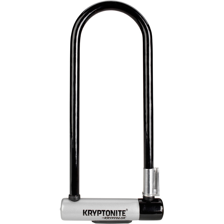 Kryptonite Kryptolok Long Shackle U-Lock with FlexFrame Bracket Sold Secure Gold
