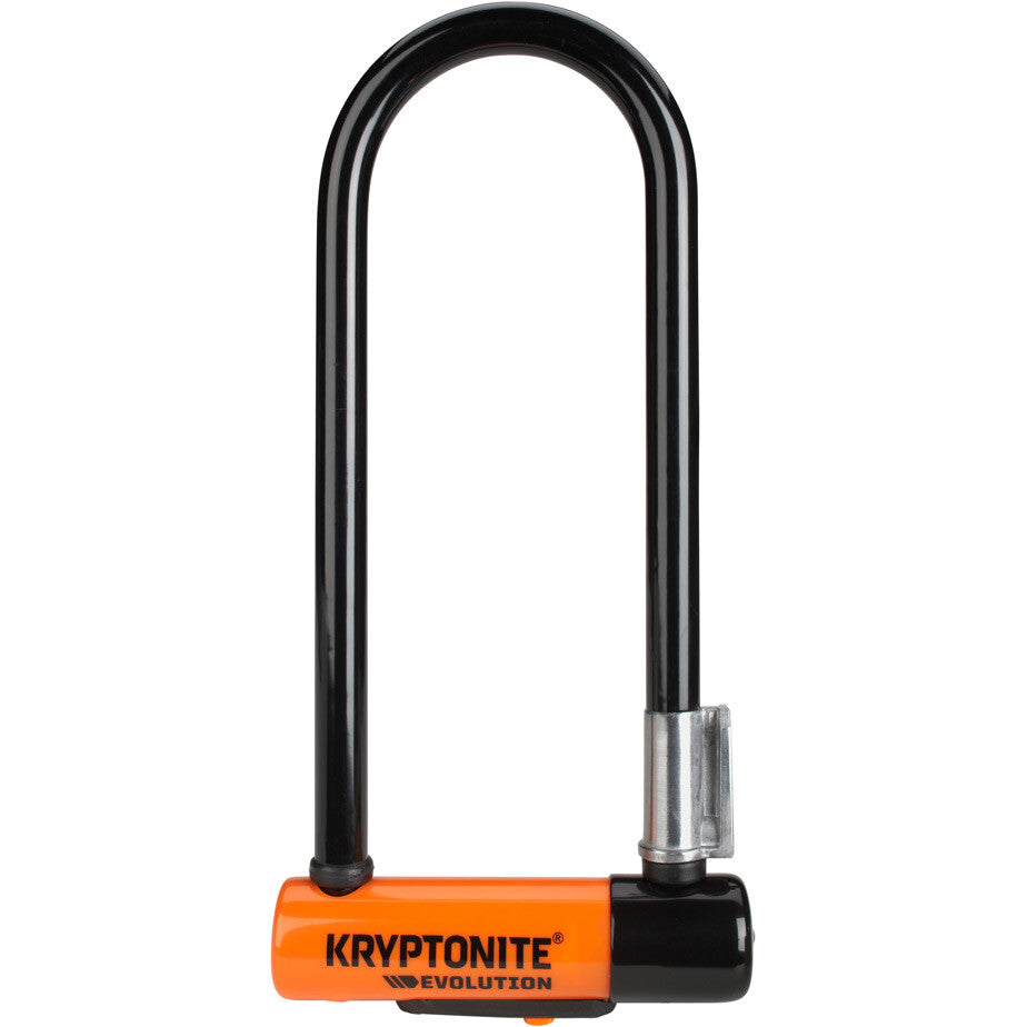 Kryptonite Evolution Mini-9 U-Lock with FlexFrame bracket Sold Secure Gold