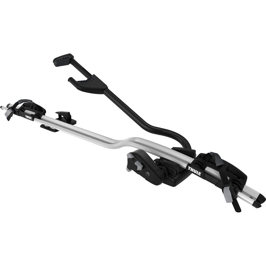 Thule 598 ProRide Locking Upright Roof Cycle Carrier Aluminium