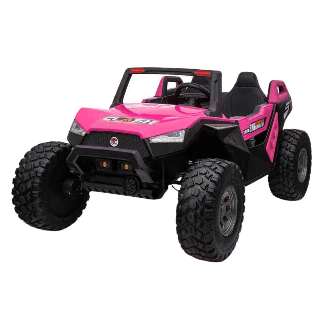 Funstuff Clash XL 24V Two-Seater Electric Ride-On Buggy - Pink