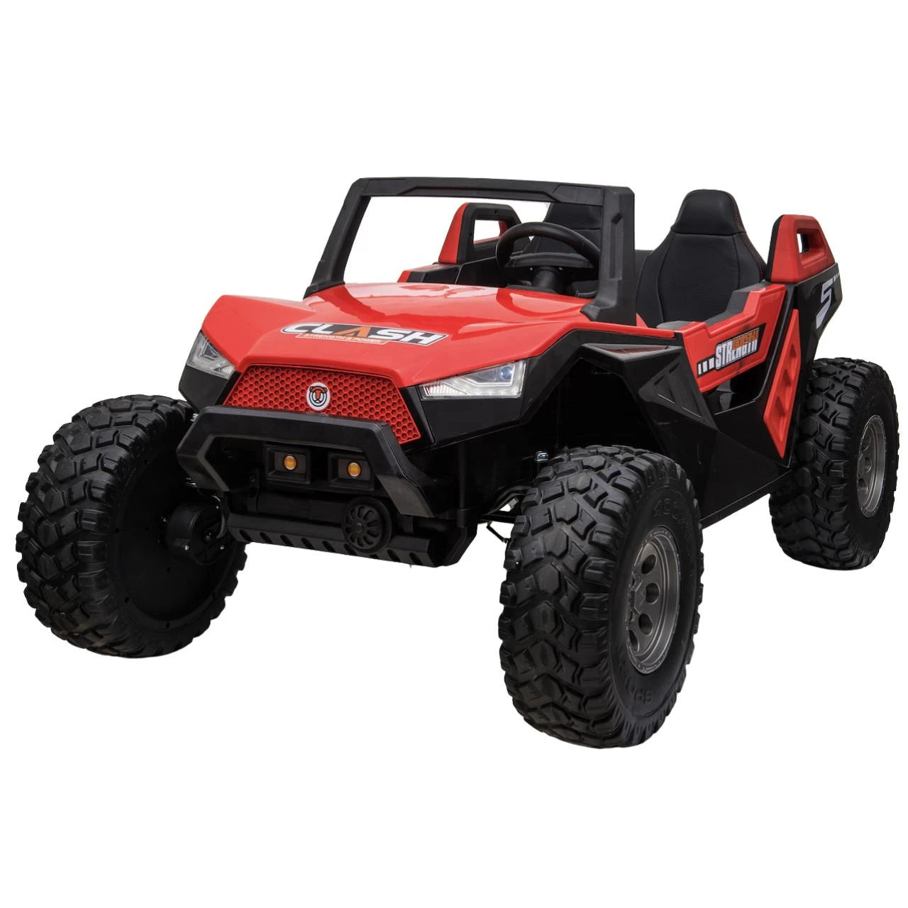 Funstuff Clash XL 24V Two-Seater Electric Ride-On Buggy - Red