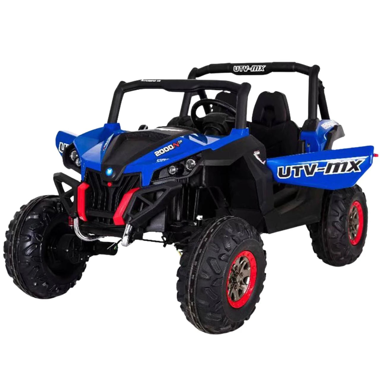 Ground Commander 24V Two-Seater Electric Ride-On Buggy - Blue