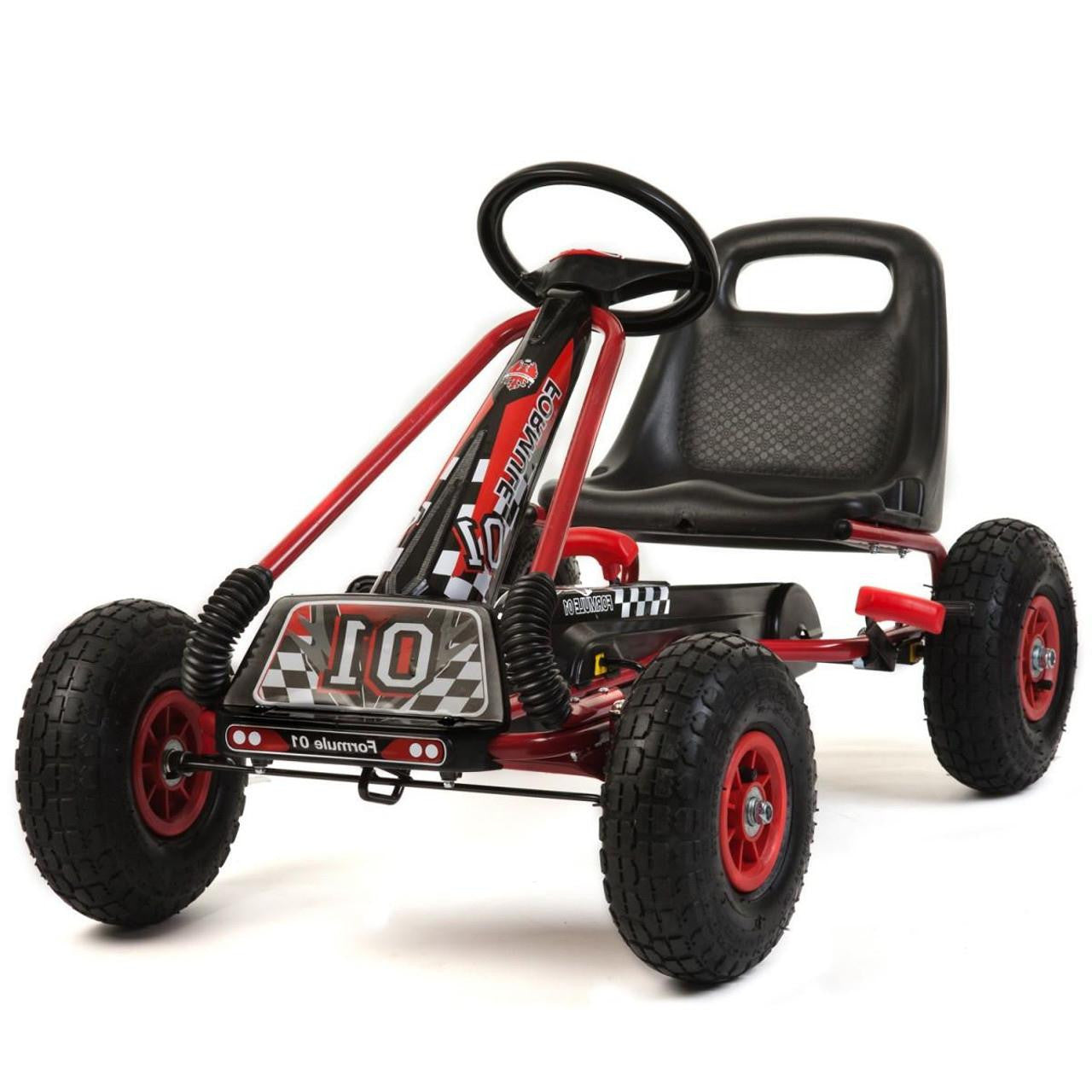 Zoom Pedal Go Kart - Red