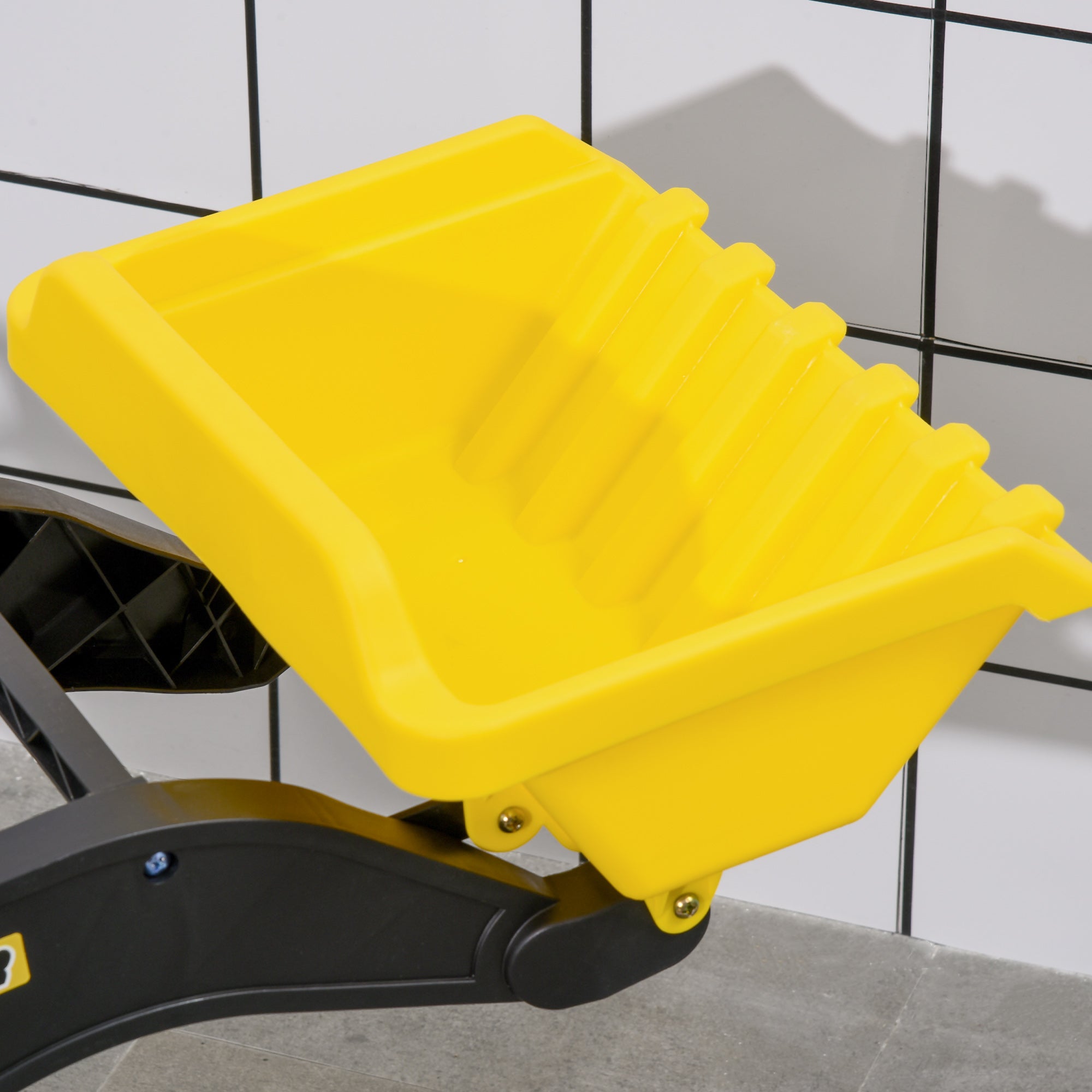 HOMCOM Pedal Go Kart Excavator Toy for 3 Years Old