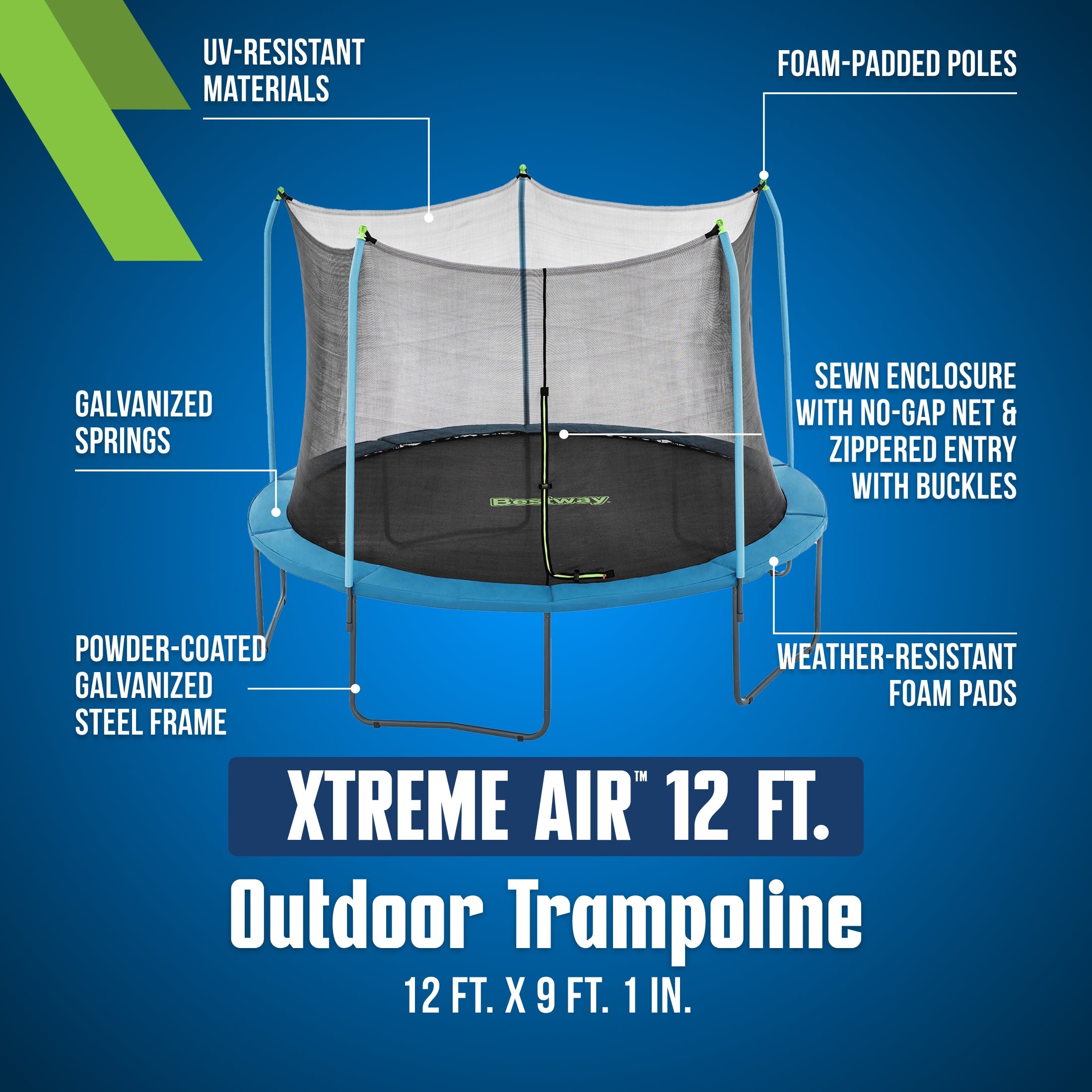 Bestway Xtreme Air 12ft Garden Trampoline - image 3