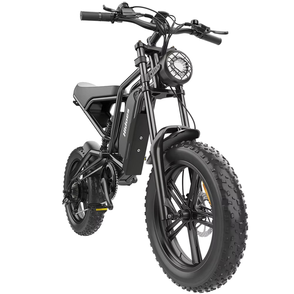Hidoes B6 fat tyre electric bike front view