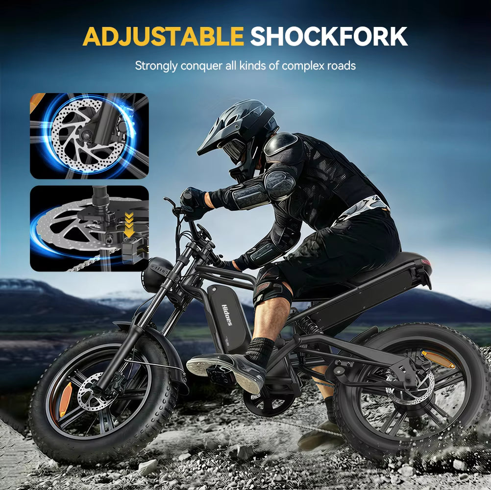 Hidoes B6 Electric Bike – gallery image 9