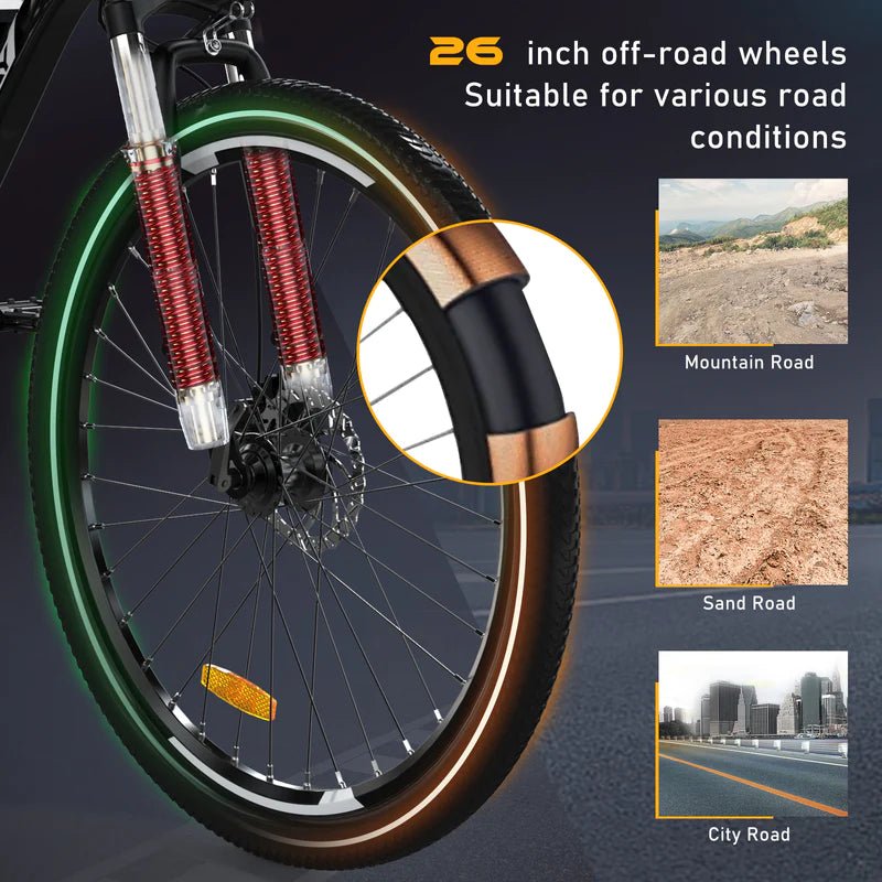 Hitway BK15 Electric Bike 250W 36V 12Ah