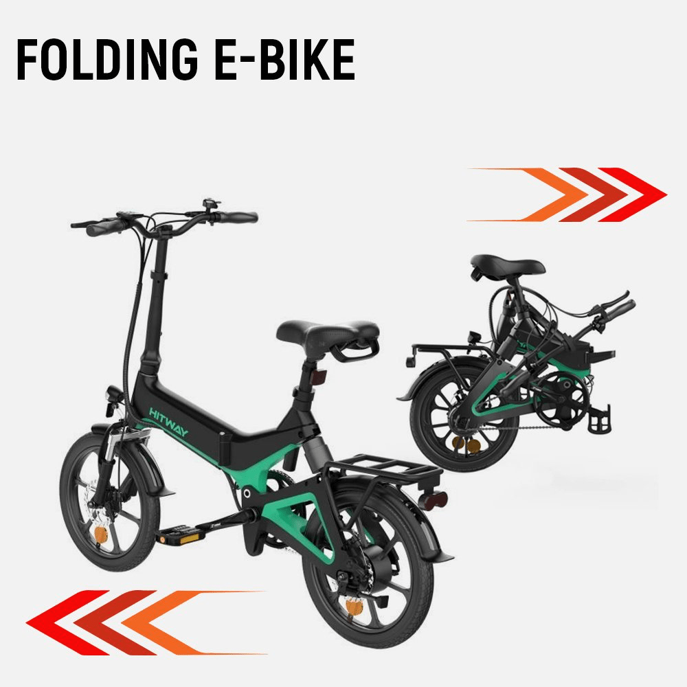 Hitway BK2 Foldable Electric Bike 350W 36V 7.8Ah