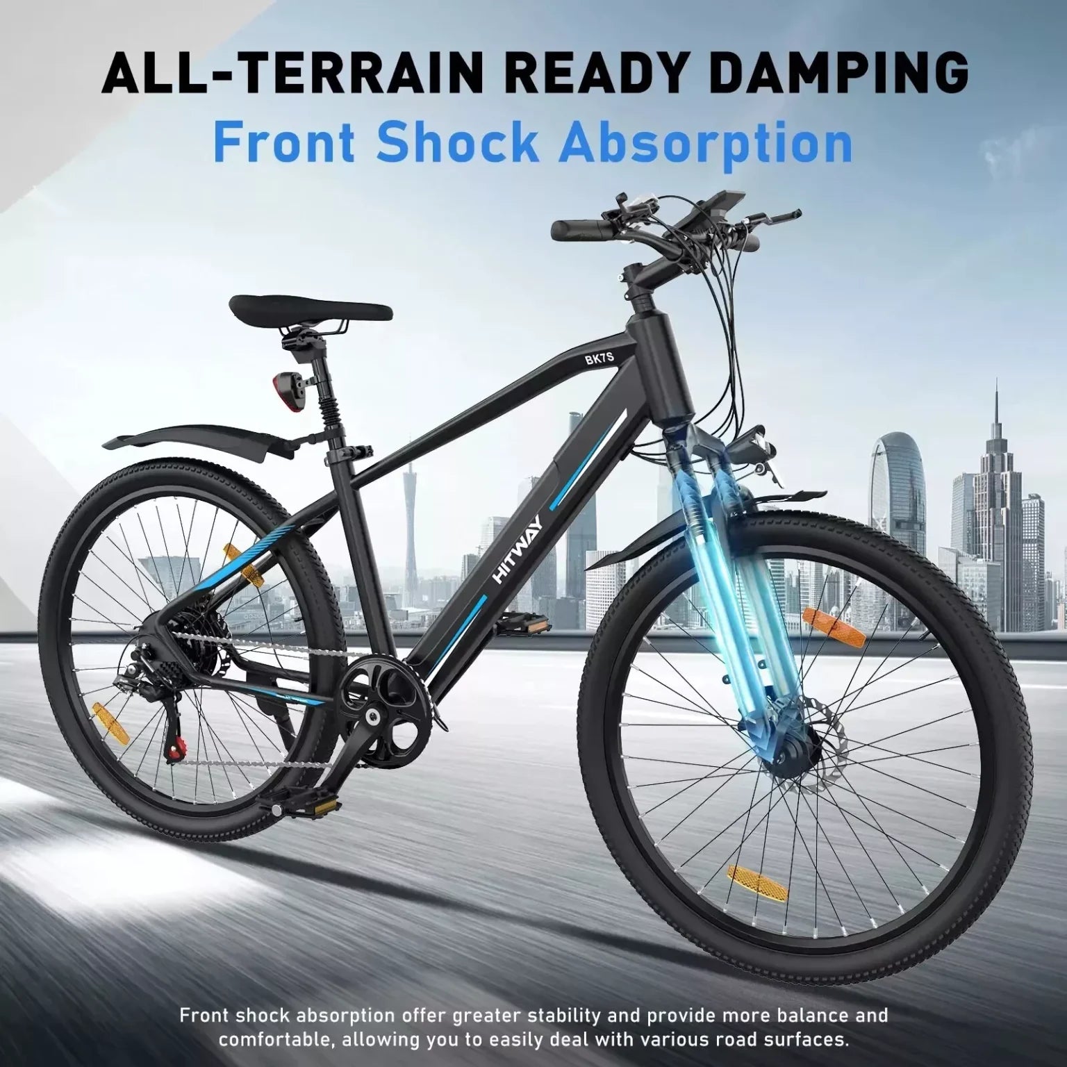 Hitway BK7S Electric Bike 250W 36V 12Ah