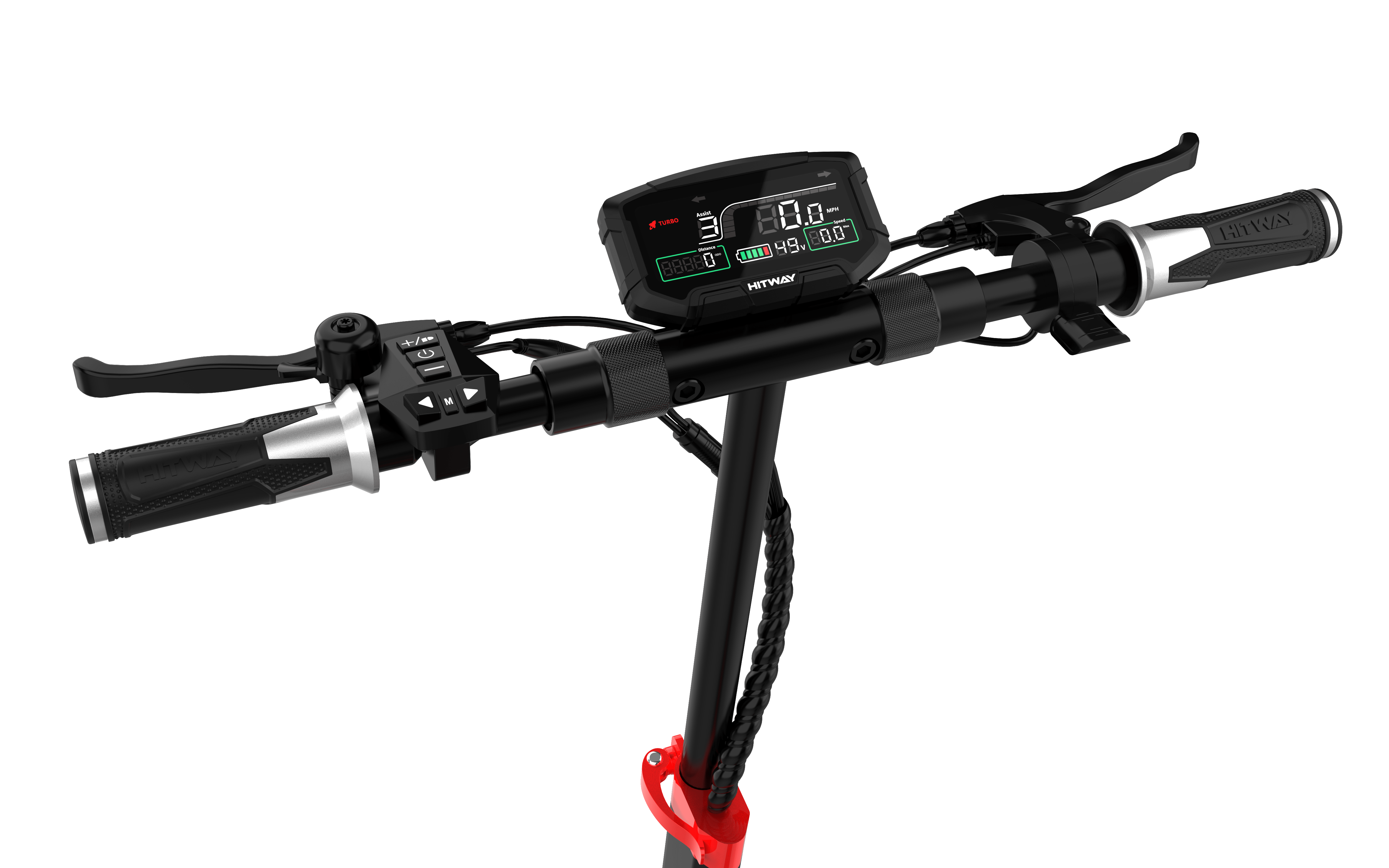 Hitway H9 500W Seated Electric Scooter - Trail Surge