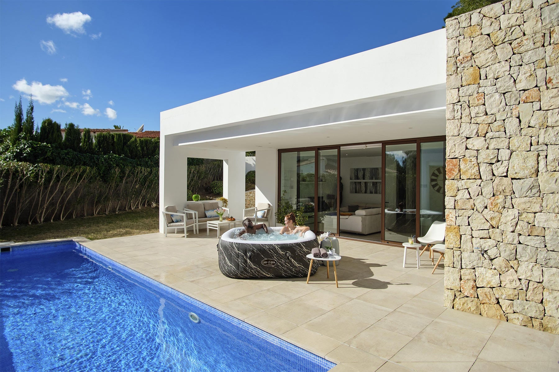 Lay-Z-Spa Florence Luxe AirJet™ Hot Tub - official product image 6