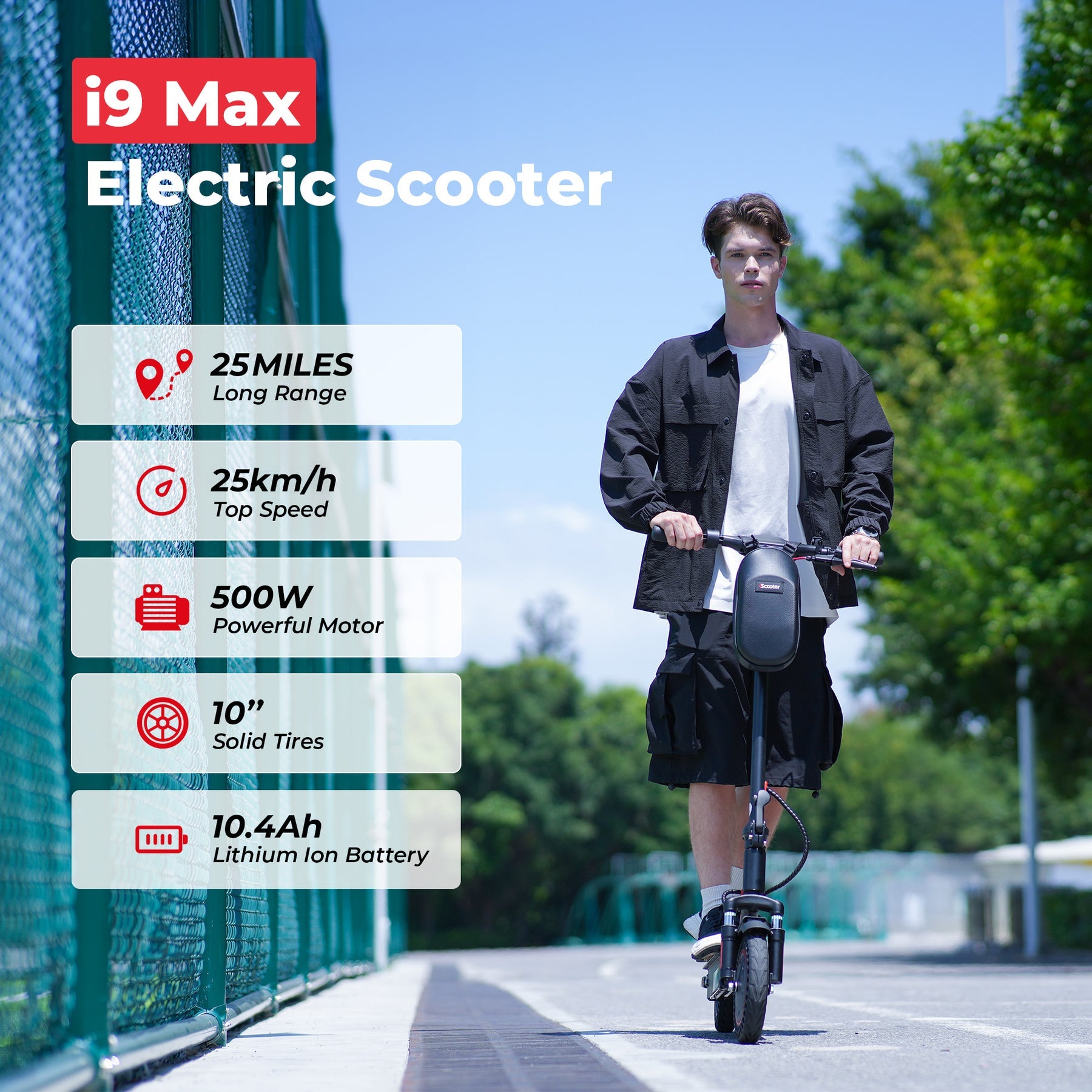 iScooter i9Max Electric Scooter
