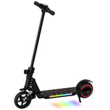 SPORTNOW Kids Electric Scooter with Suspension - Black