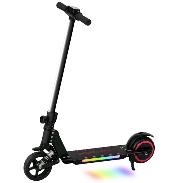 SPORTNOW Kids Electric Scooter with Suspension - Black