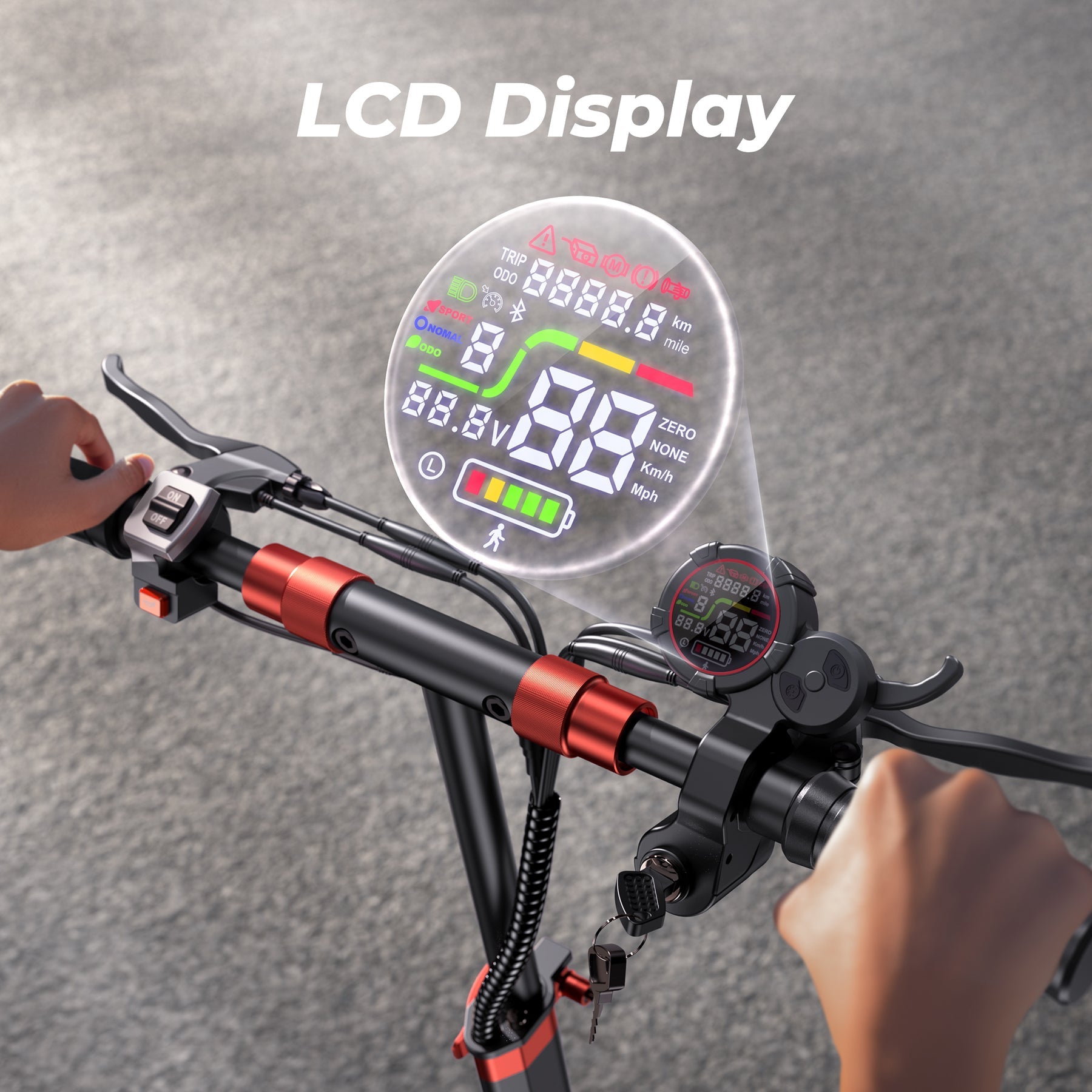 iScooter iX5 / iX5S Off Road Electric Scooter