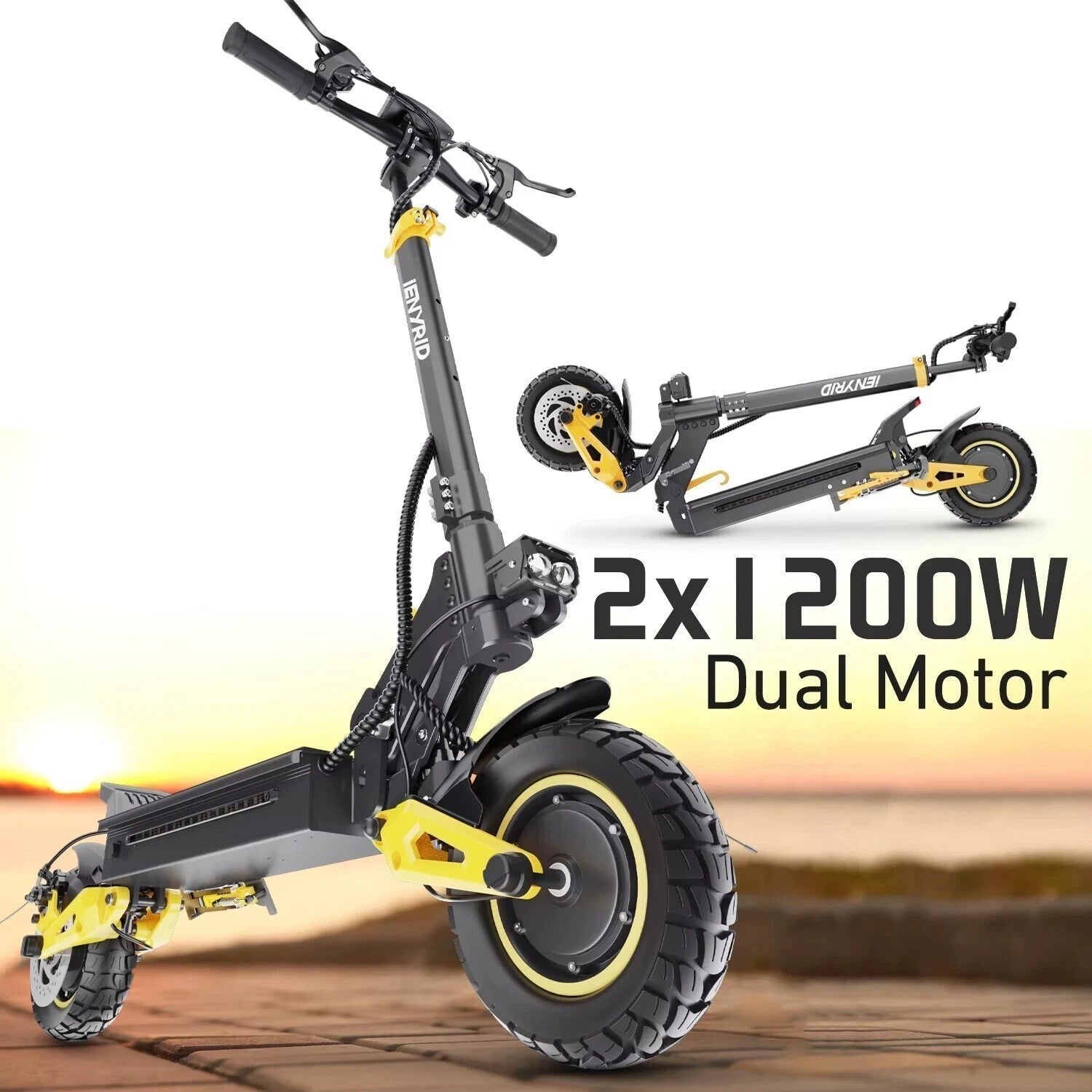 iENYRID ES1 2400W Dual Motor Electric Scooter