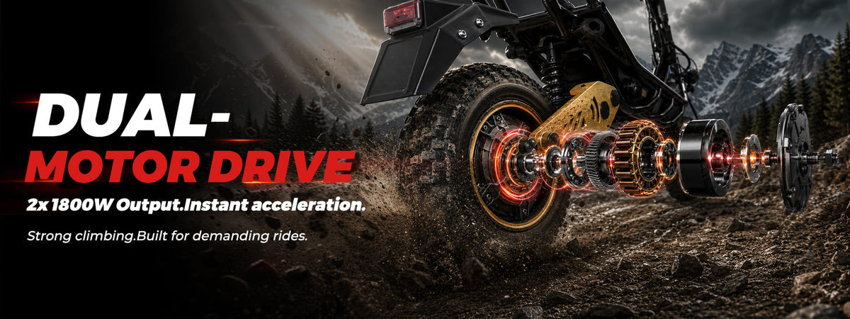 iENYRID ES70 dual motor drive detail