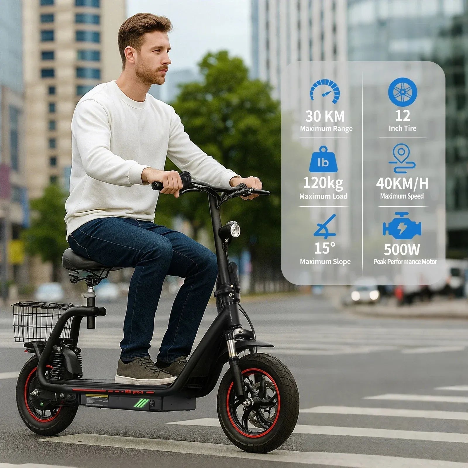 Twofish M5 Pro S Electric Scooter 4