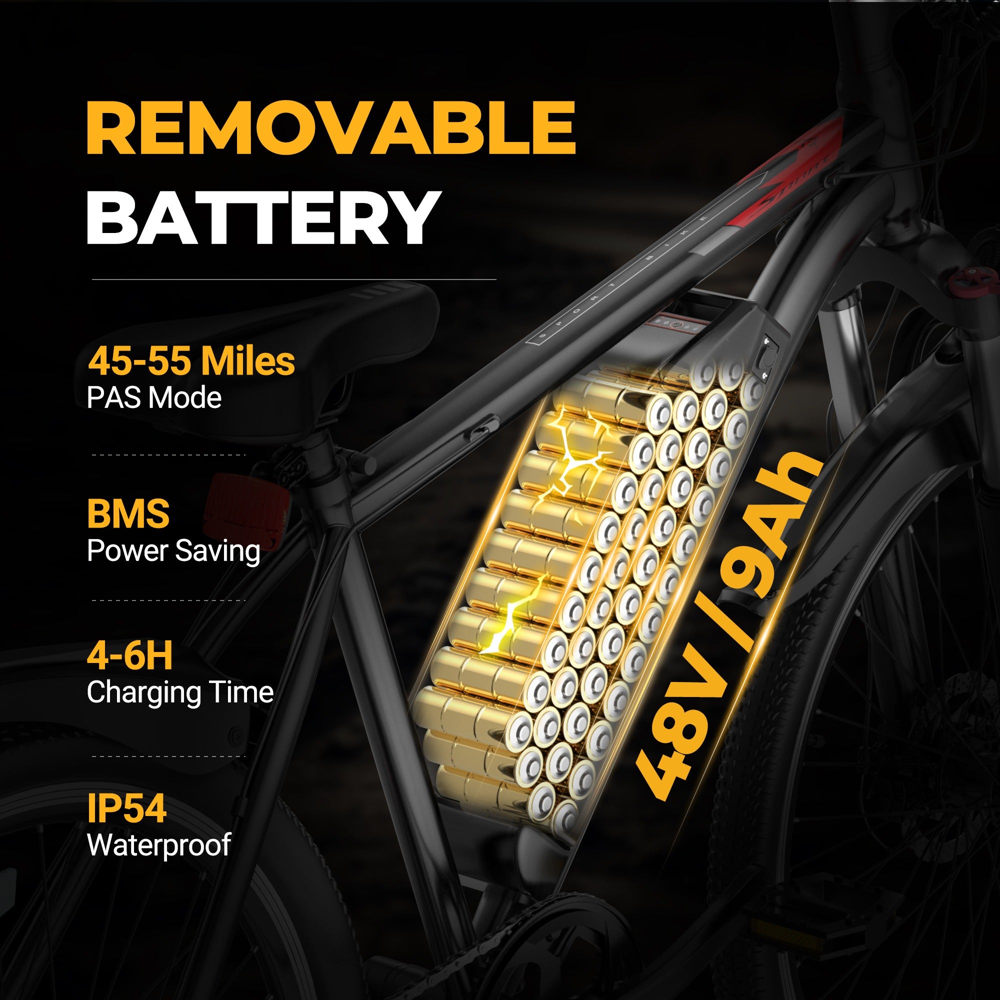 Aovo Pro BK900 Electric Bike 6