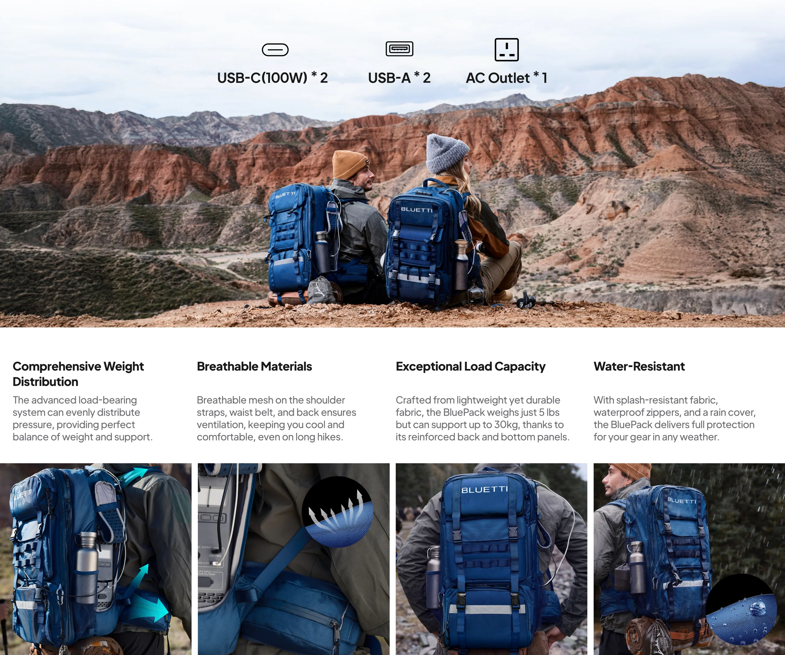 Bluetti BluePack1 Power Station Backpack 9
