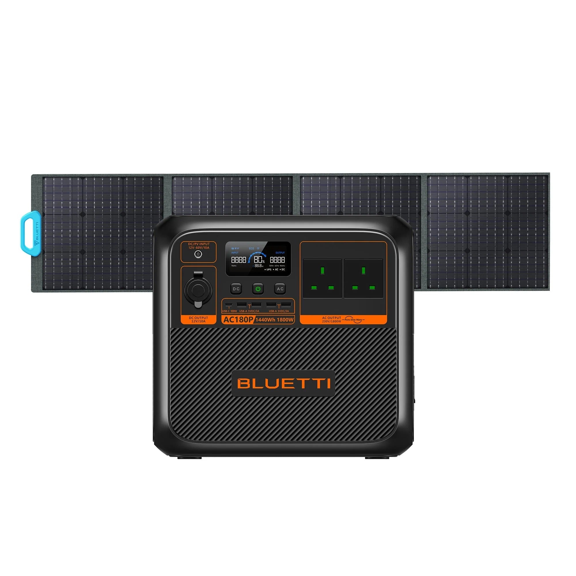 Bluetti AC180P Portable Power Station 1440Wh 3