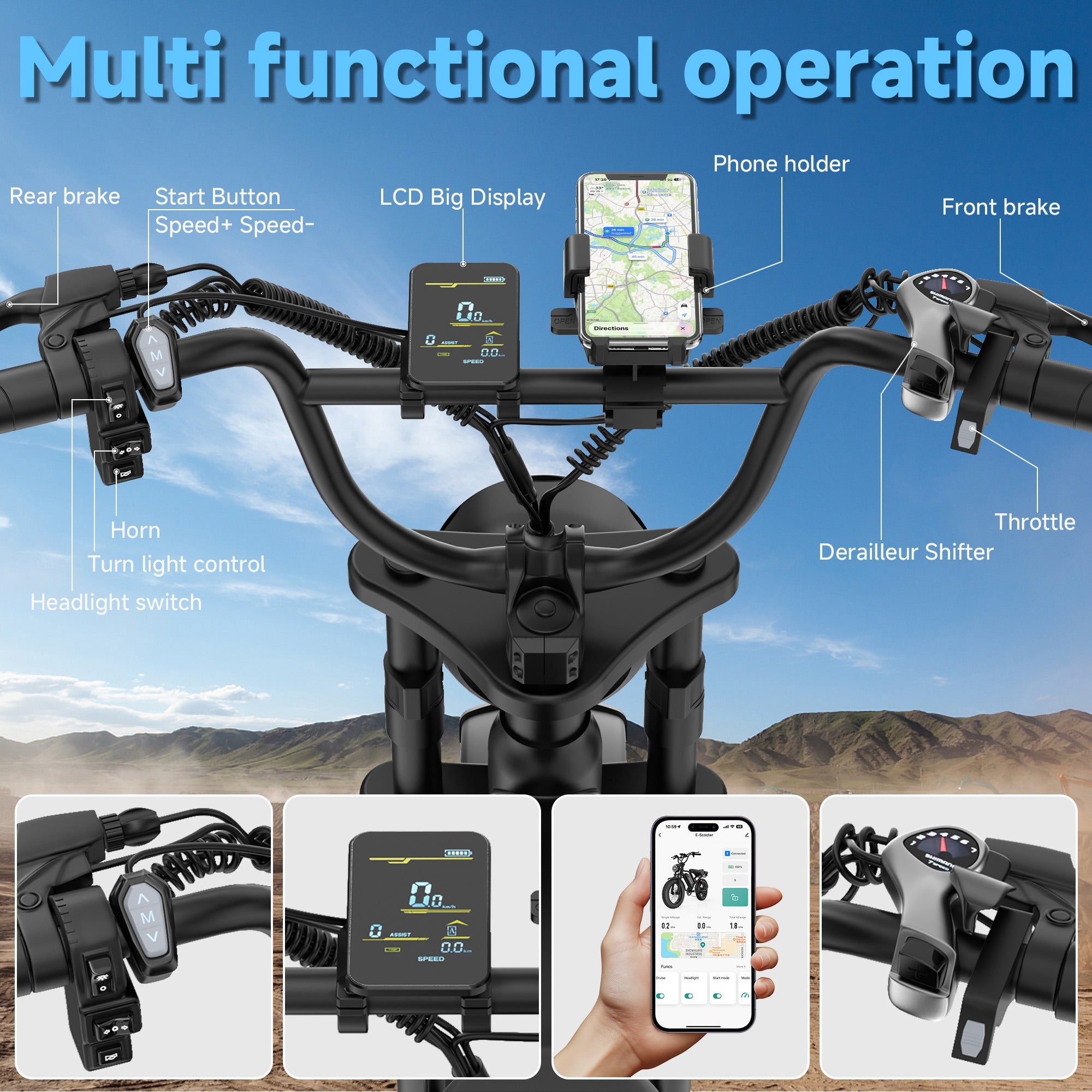 Aovo Pro AP20 Electric Bike 8