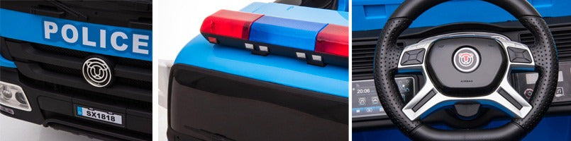 12V Police Truck (SX1818) 3