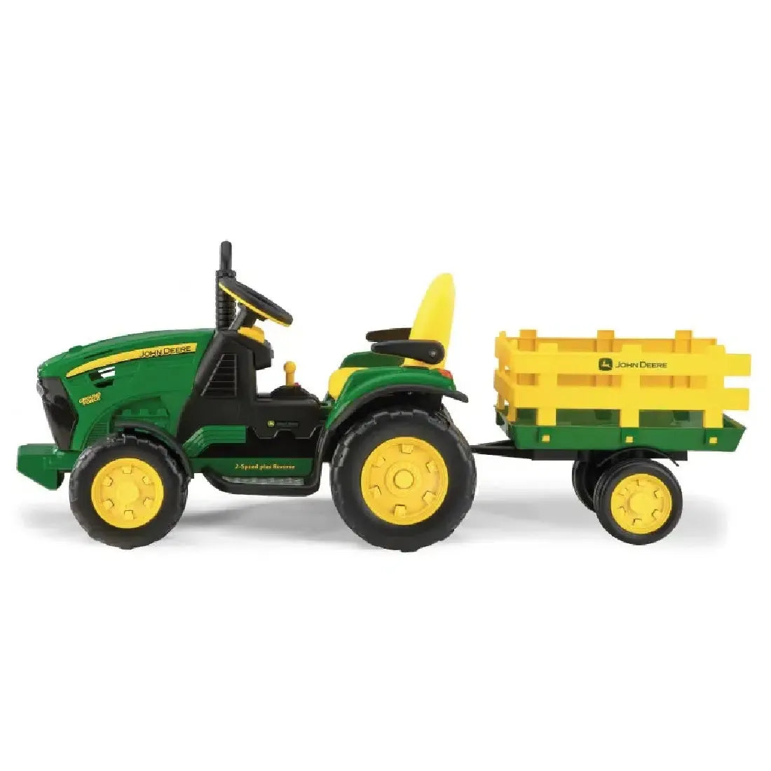 Peg Perego John Deer Ground Force With Trailer 4