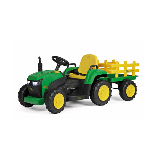 Peg Perego John Deer Farm Power Ride On Tractor
