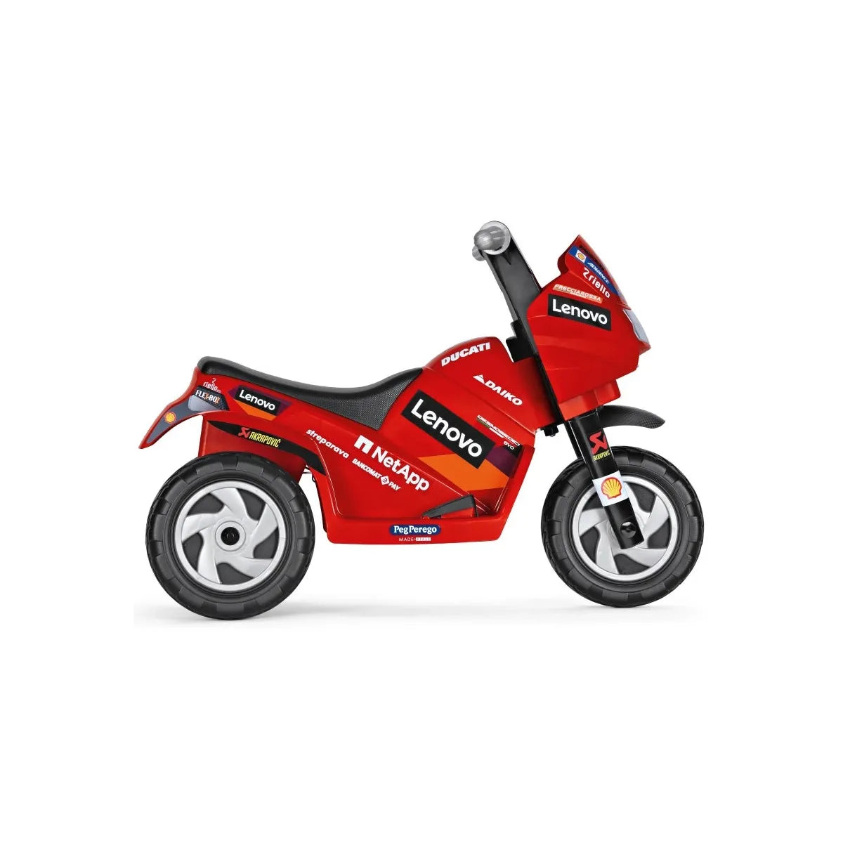 Mini Car Peg Perego Peg Perego Ducati Desmosedici EVO (New Livery) - Fast UK Delivery
