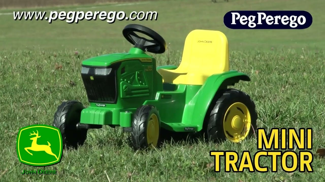 Peg Perego John Deer Mini Tractor 10