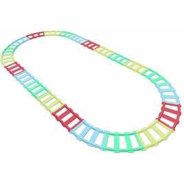 Rollplay Rainbow Unicorn Train/Rocker 2 in 1 9