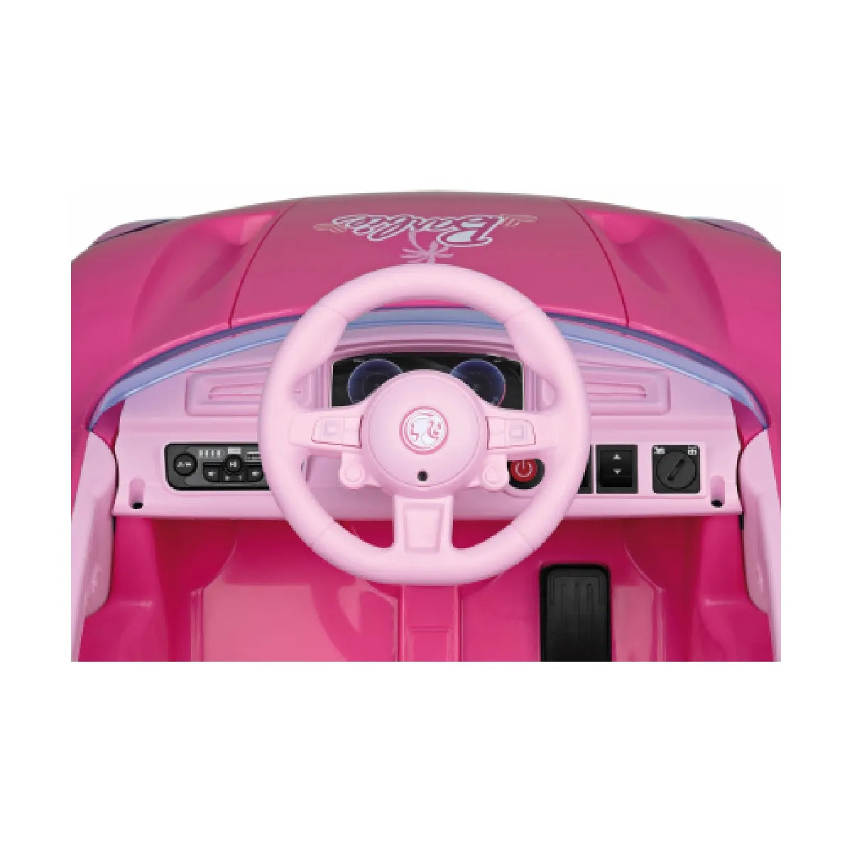 peg perego pink car Peg Perego Barbie RC 12V Electric Ride On Car