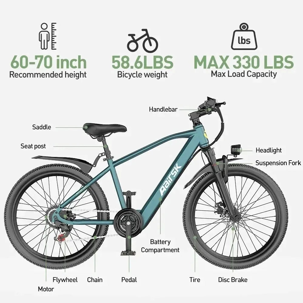 Aairsk GT300 Electric Bike