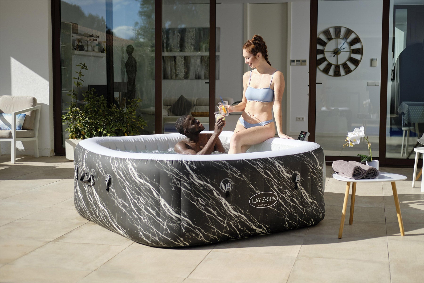 Lay-Z-Spa Florence Luxe AirJet™ Hot Tub - official product image 8