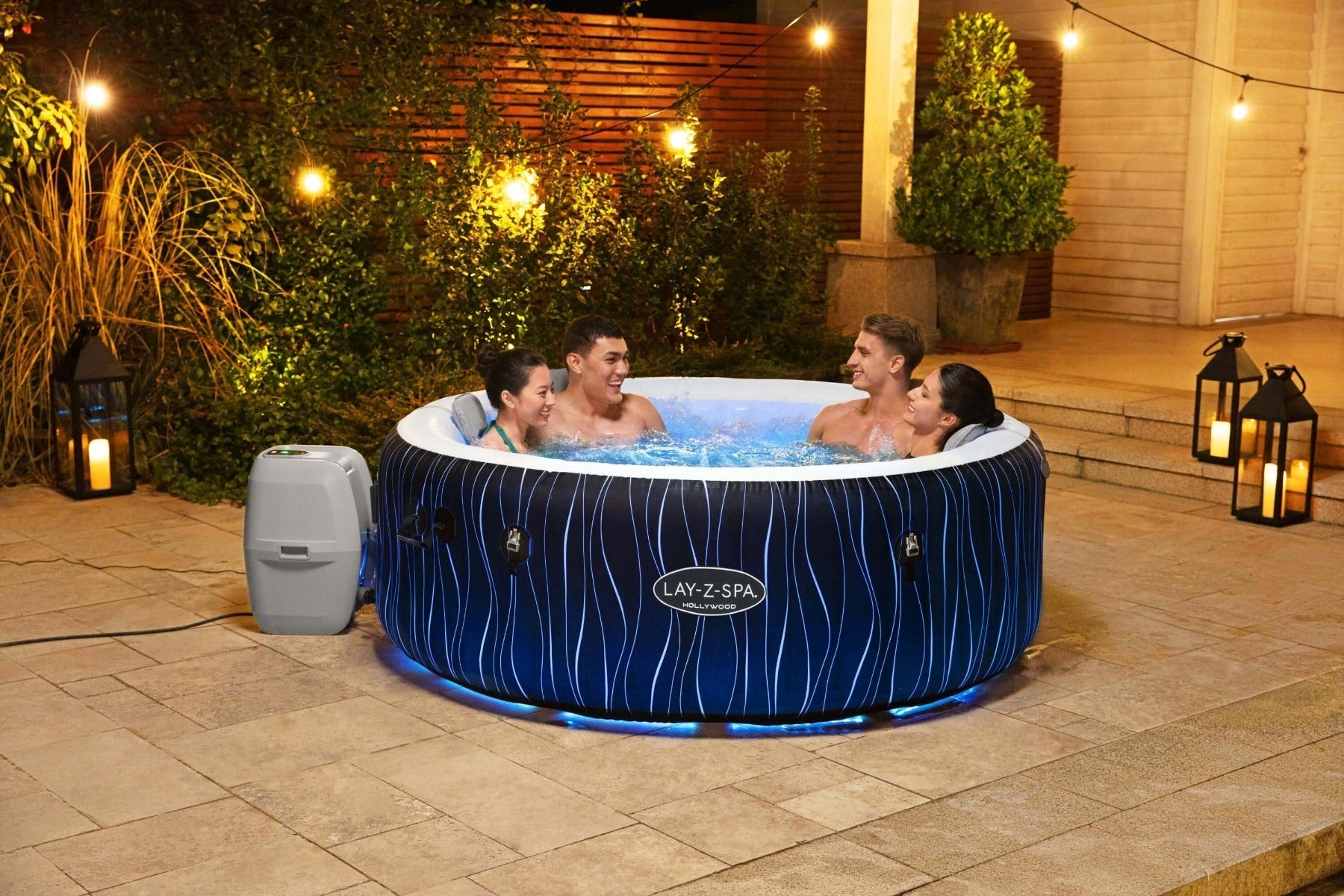Lay-Z Spa Hollywood Luxe AirJet™ Hot Tub - official product image 6
