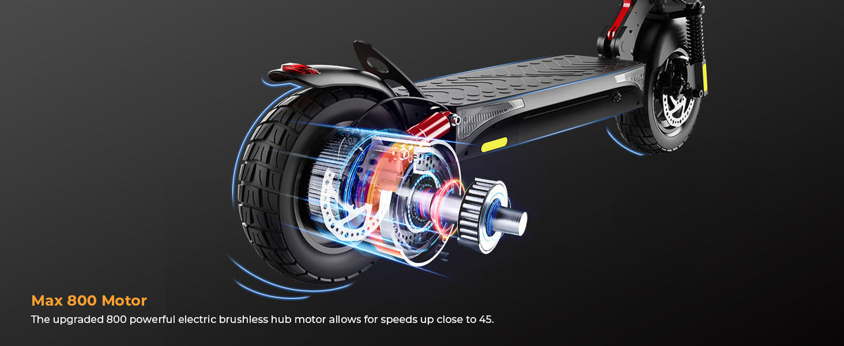 iScooter iX4 800W motor detail