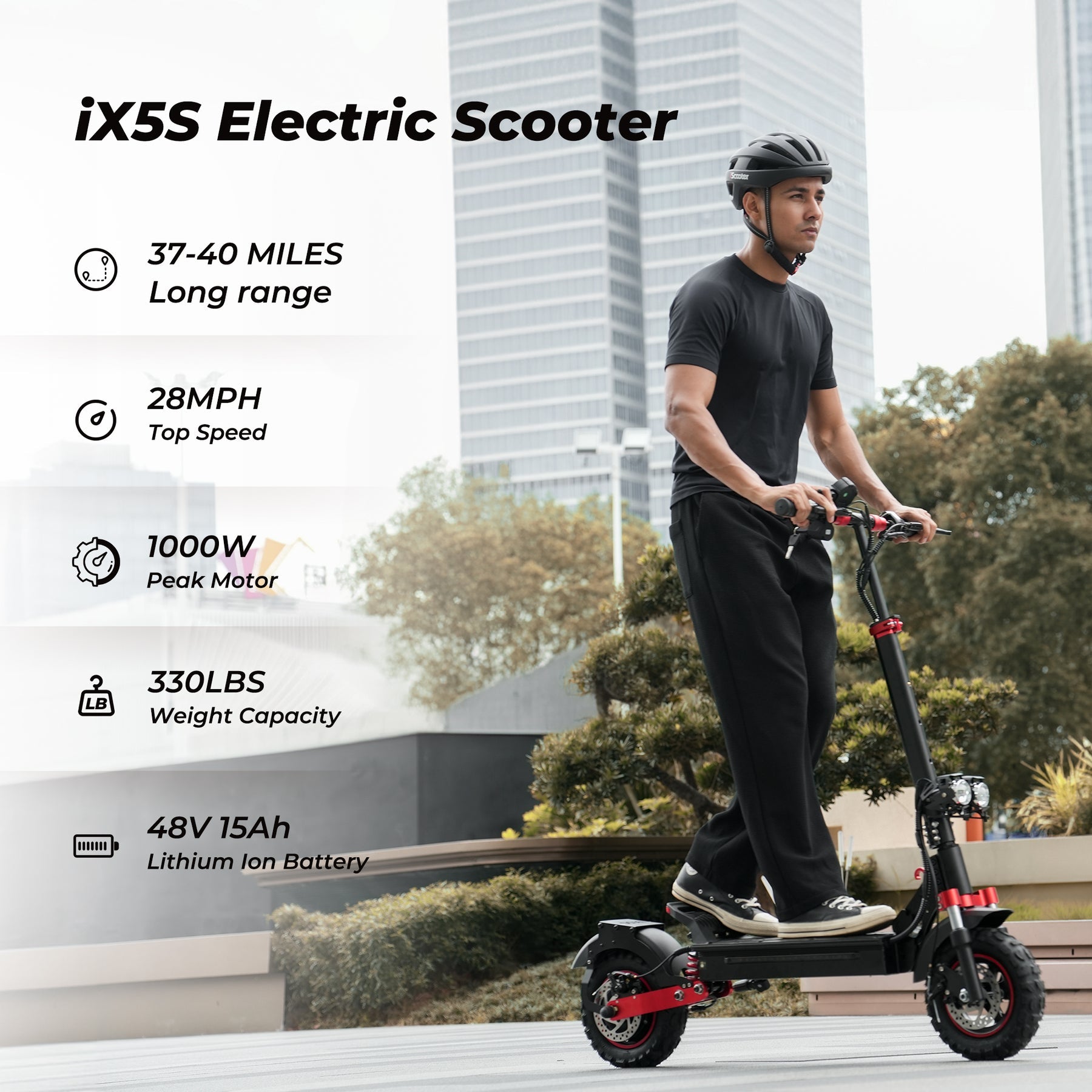 iScooter iX5 / iX5S Off Road Electric Scooter